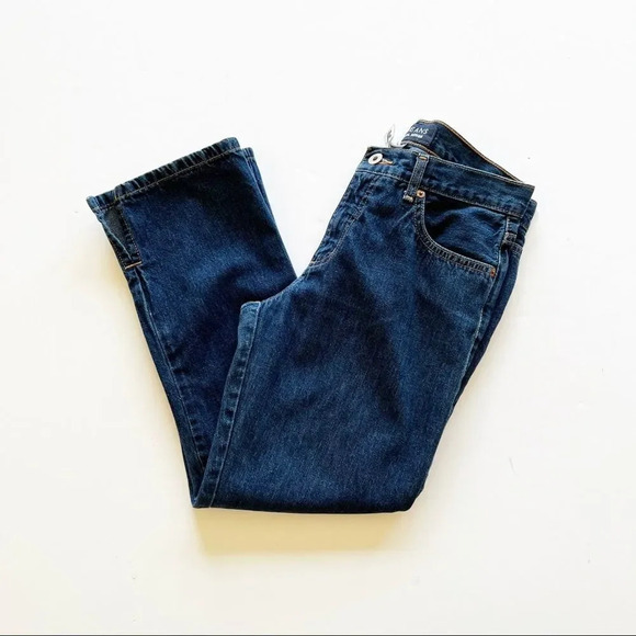 Guess Jeans Vintage America Ankle Slit Cropped  Capris Vintage 28 90’s Dark Wash - Picture 5 of 10